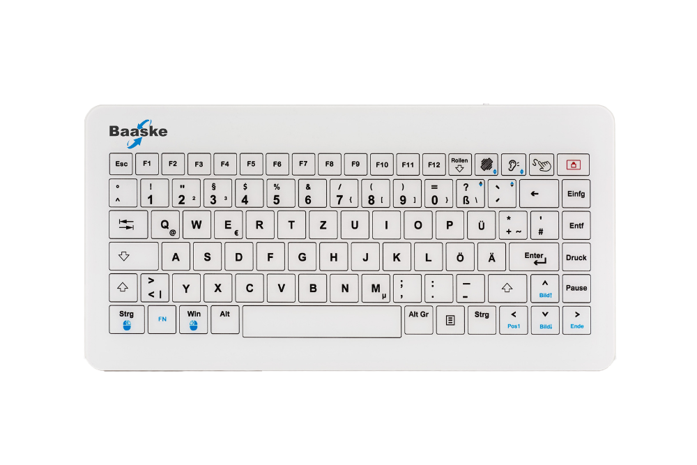 Glastastatur Baaske GL01M (DE)