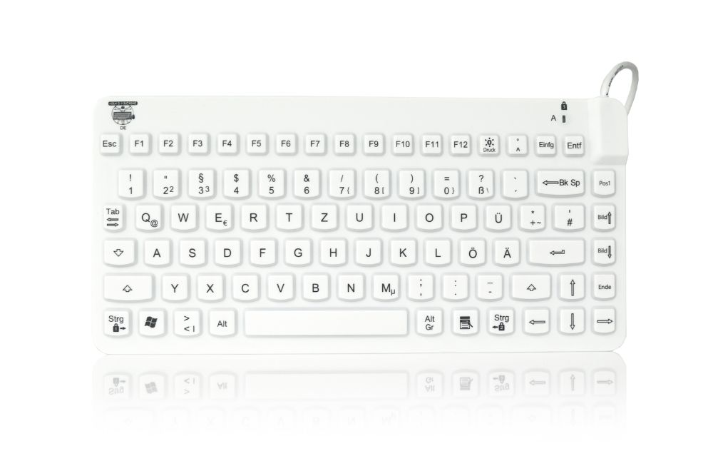 Man & Machine Tastatur SlimCool LP USB (DE)