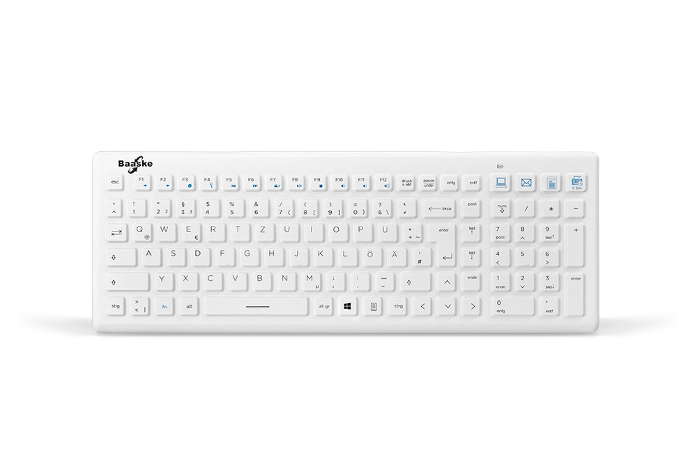 Baaske BF01 Medizinische Tastatur (US)