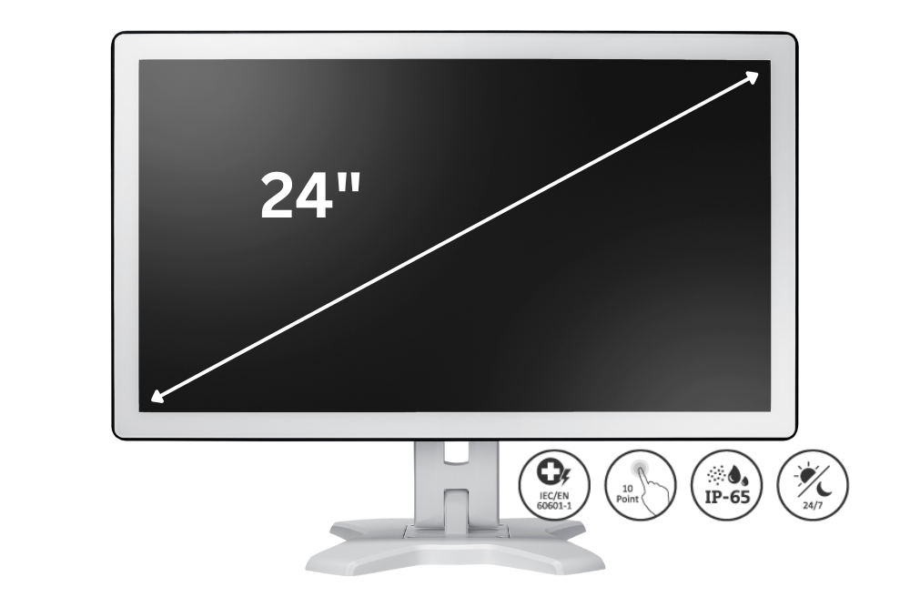 Medizinisches Touchdisplay AG Neovo TX-2401W